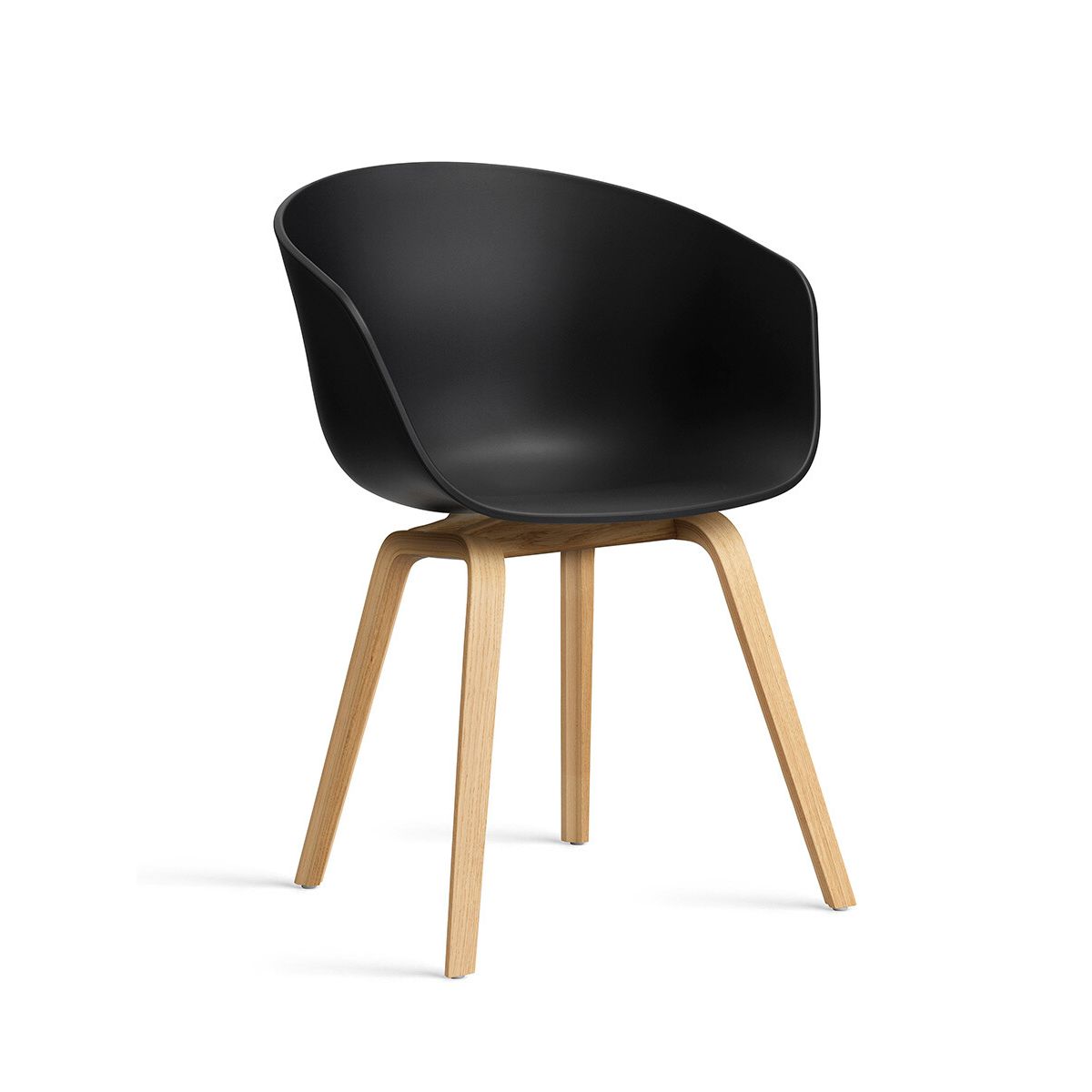 About a Chair AAC 22 fra Hay (Lakeret eg, Black)