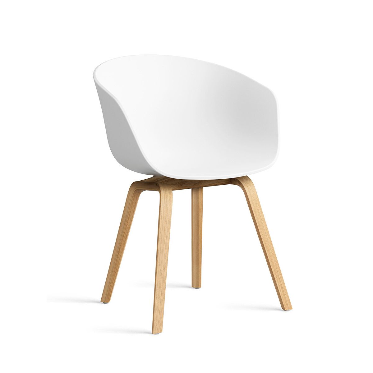 About a Chair AAC 22 fra Hay (Lakeret eg, White)