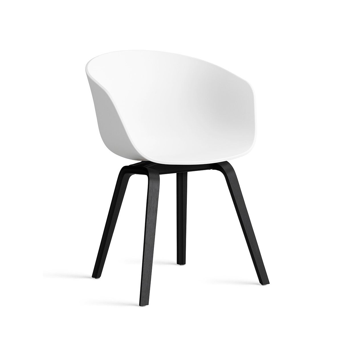 About a Chair AAC 22 fra Hay (Sortbejdset eg, White)