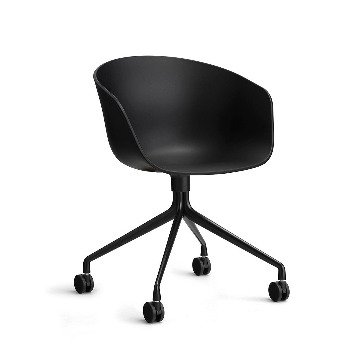 About a Chair AAC 24 fra Hay (Black, Sort pulverlakeret aluminum)