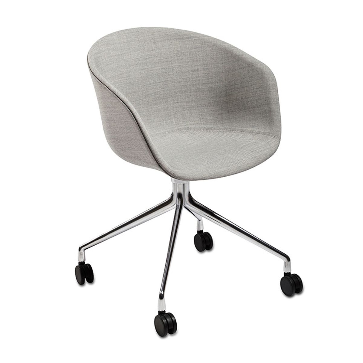 About a Chair AAC 25 fra Hay (Coda, Hvid pulverlakeret aluminium)