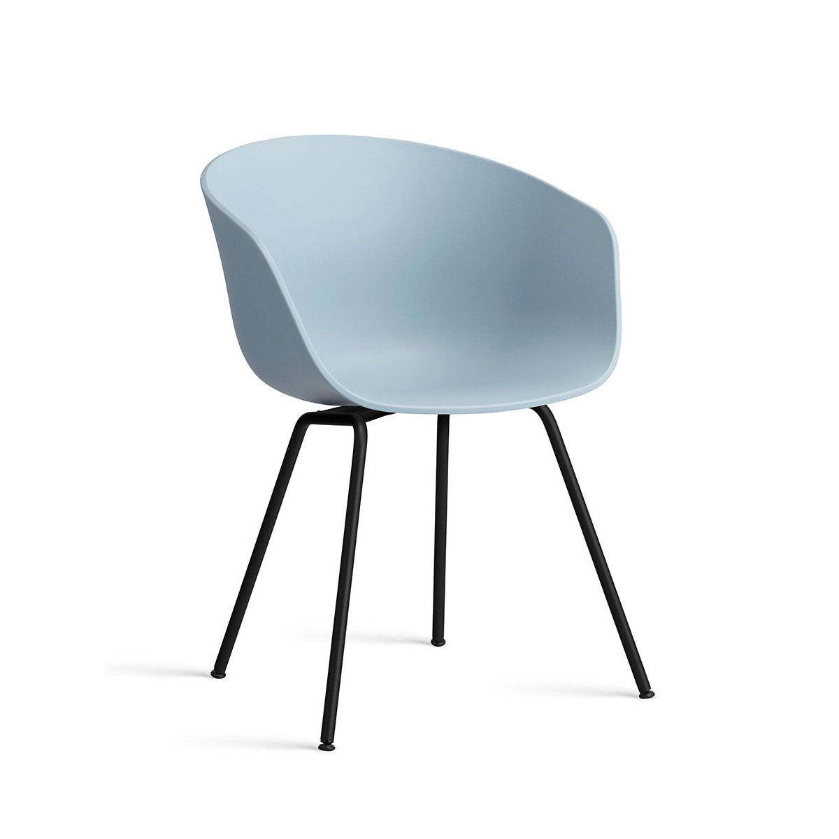 About a Chair AAC 26 fra Hay (Sort pulverlakeret stål, Slate Blue)