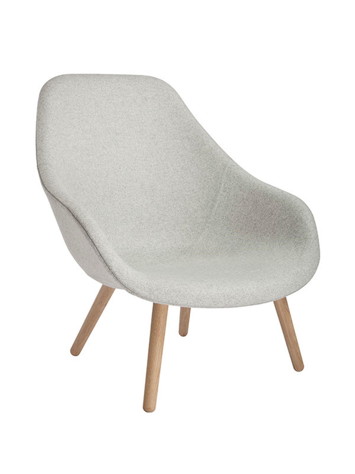 About a Lounge Chair AAL 92, high fra Hay (Canvas, Lakeret eg)