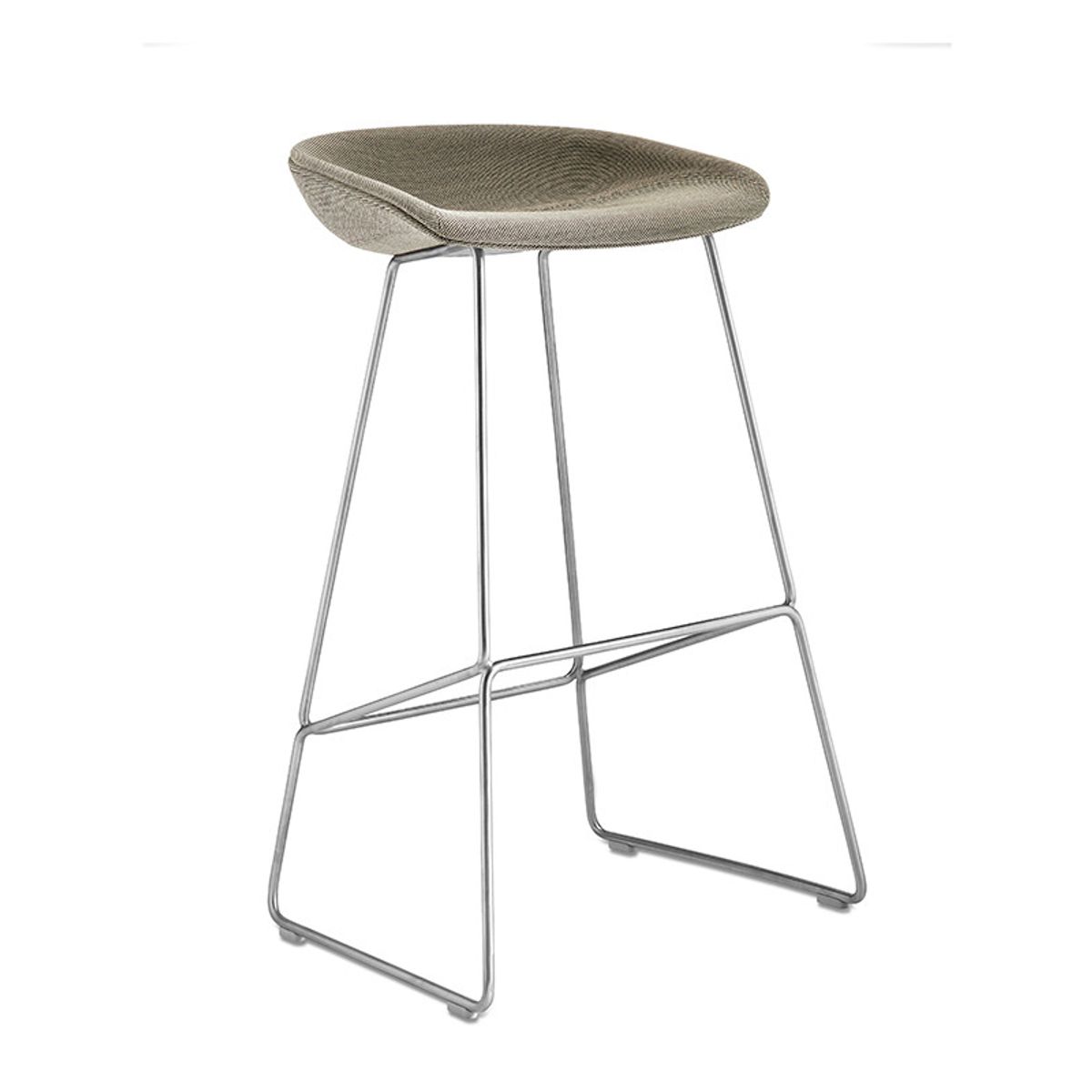 About a Stool AAS 39 fra Hay (Lav / B 47 x D 45 x H 65/76 cm, Hallingdal, Rustfrit stål)