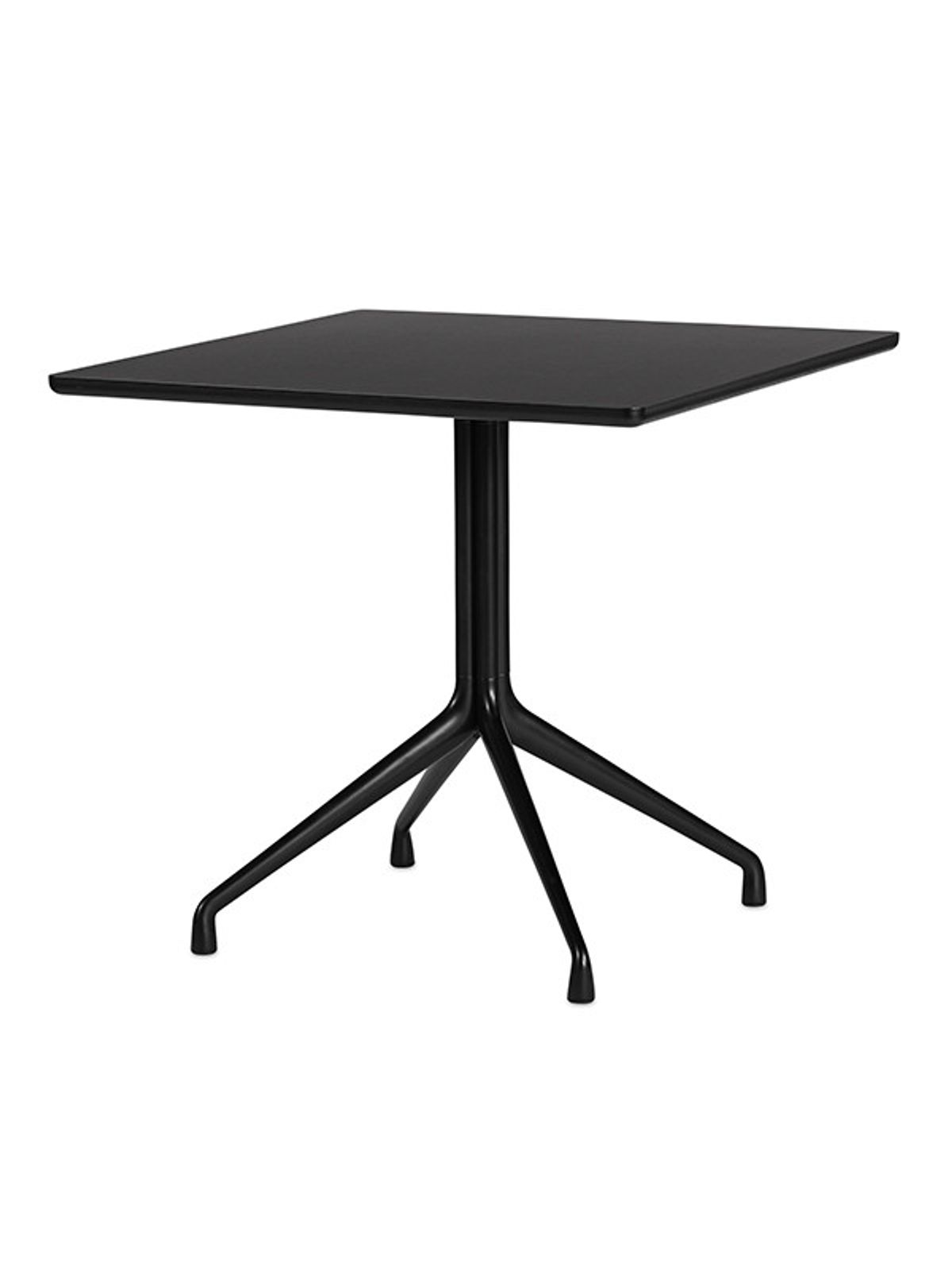 About a Table AAT 15 Spisebord fra Hay (Hvid laminat, Hvid pulverlakeret aluminium, L 80 x D 80 x H 74 cm)