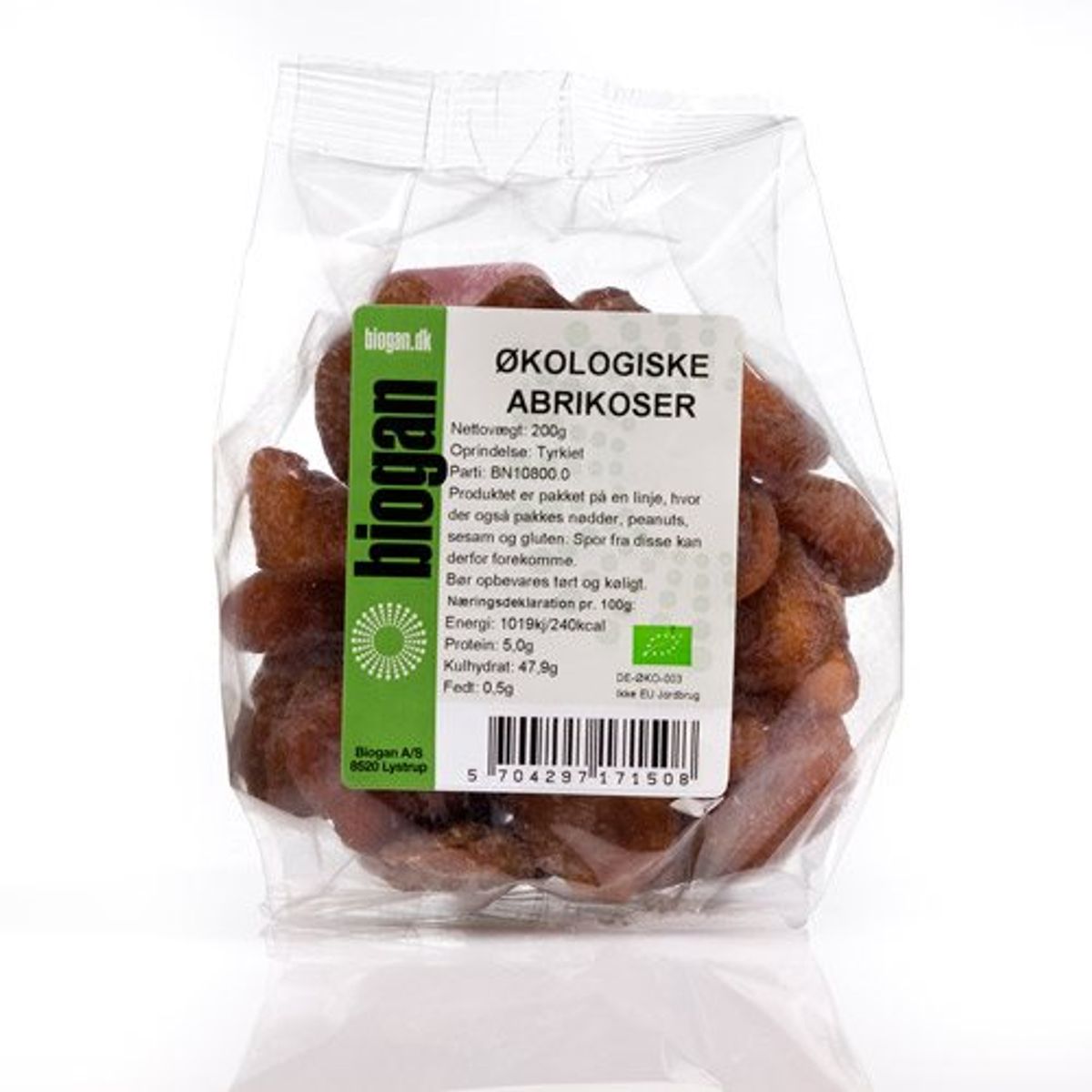 Abrikoser Ø, 200 g