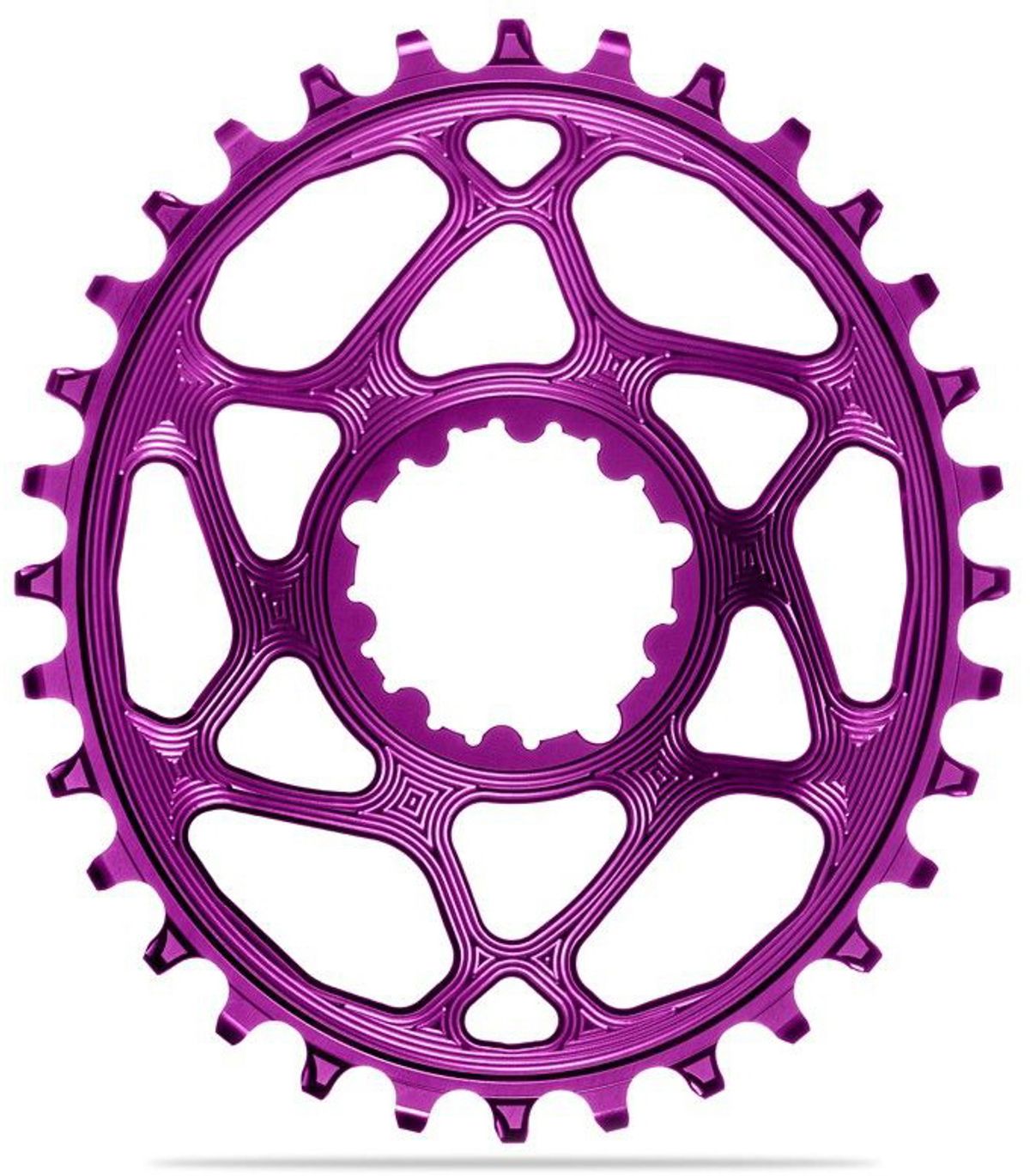 AbsoluteBlack Chainring Direct Mount Singlespeed 36T - Oval - SRAM (Boost) - Lilla