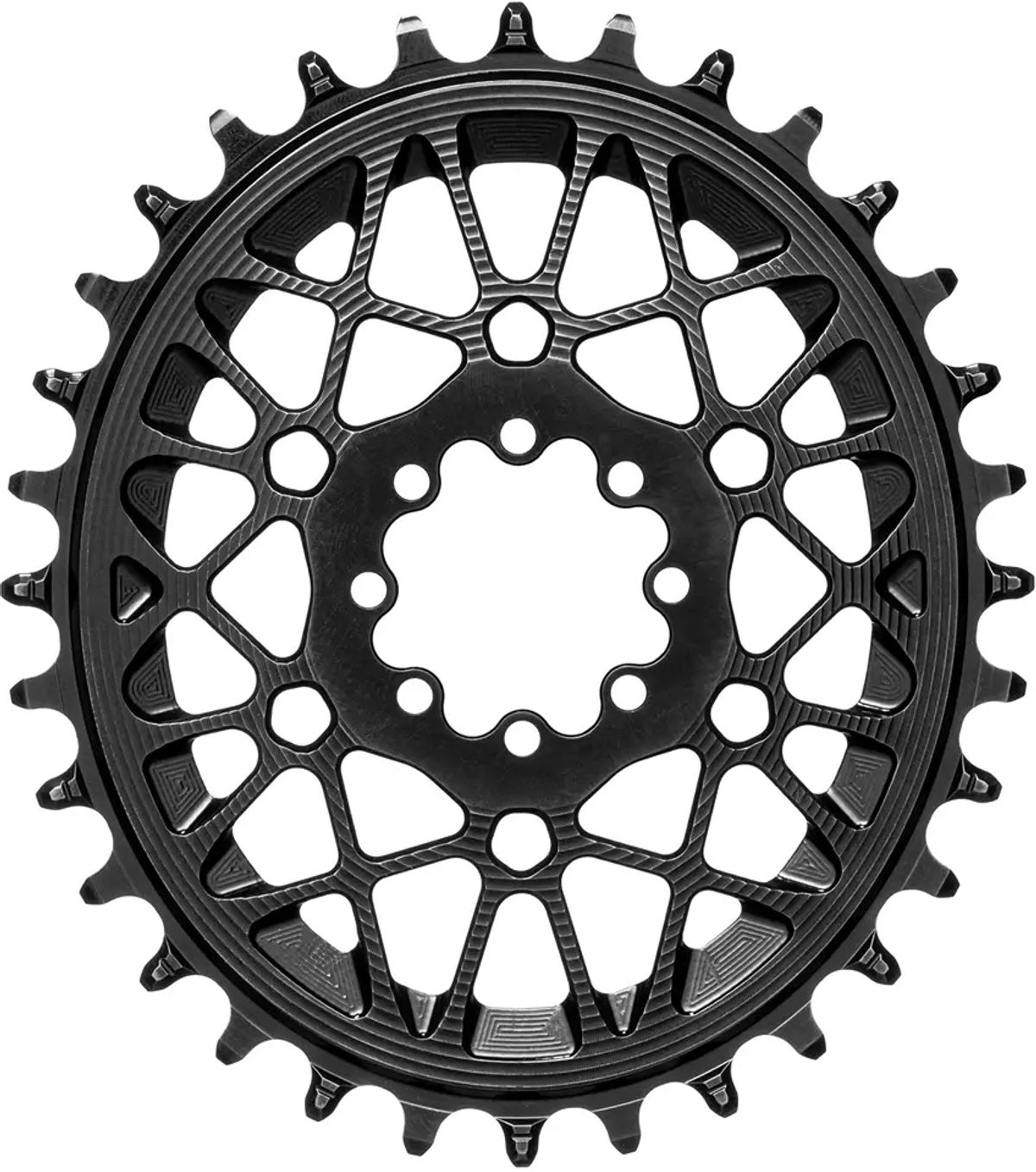 AbsoluteBlack Chainring Direct Mount (T-Type) Singlespeed 32T - Oval - SRAM