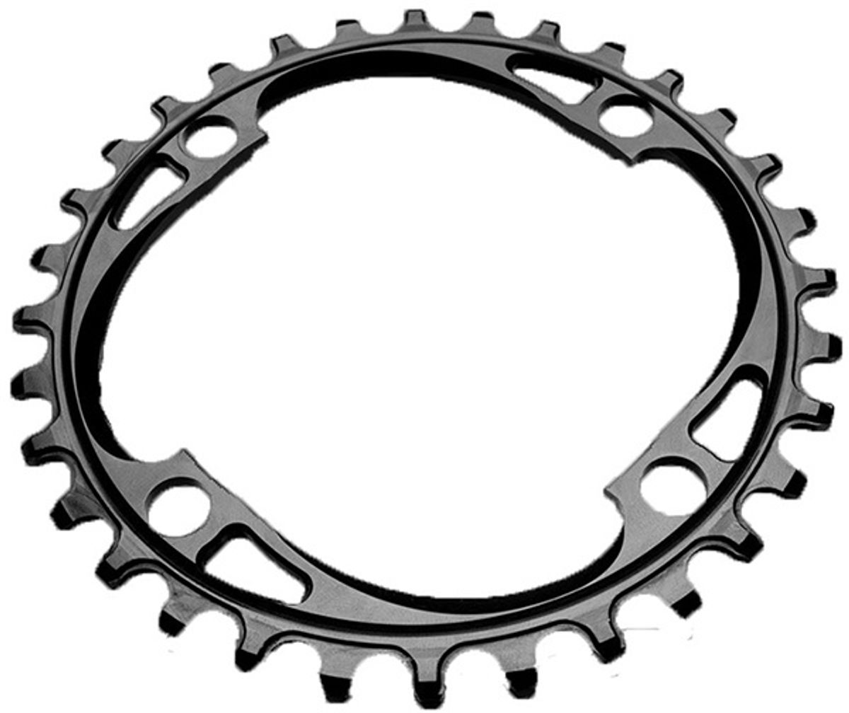 AbsoluteBlack Chainring Singlespeed 28T Ø64 mm - (1x10/11/12) - Sort