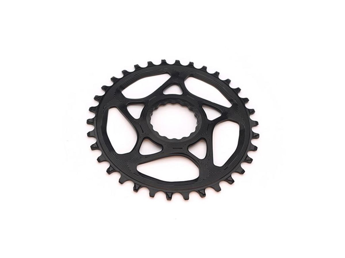 absoluteBLACK Rund klinge - Boost - Singlespeed - Direct Mount - 34T - Sort