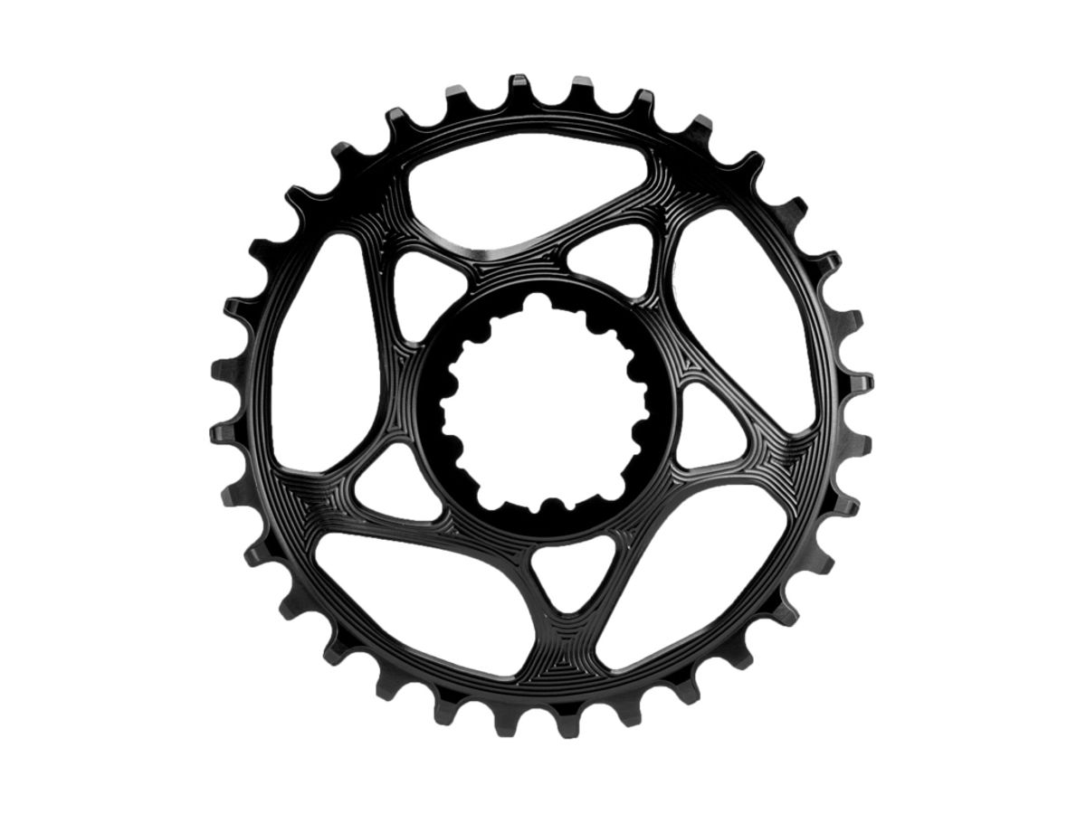 absoluteBLACK Rund klinge - Sram - Direct mount - 34 tænder - Sort