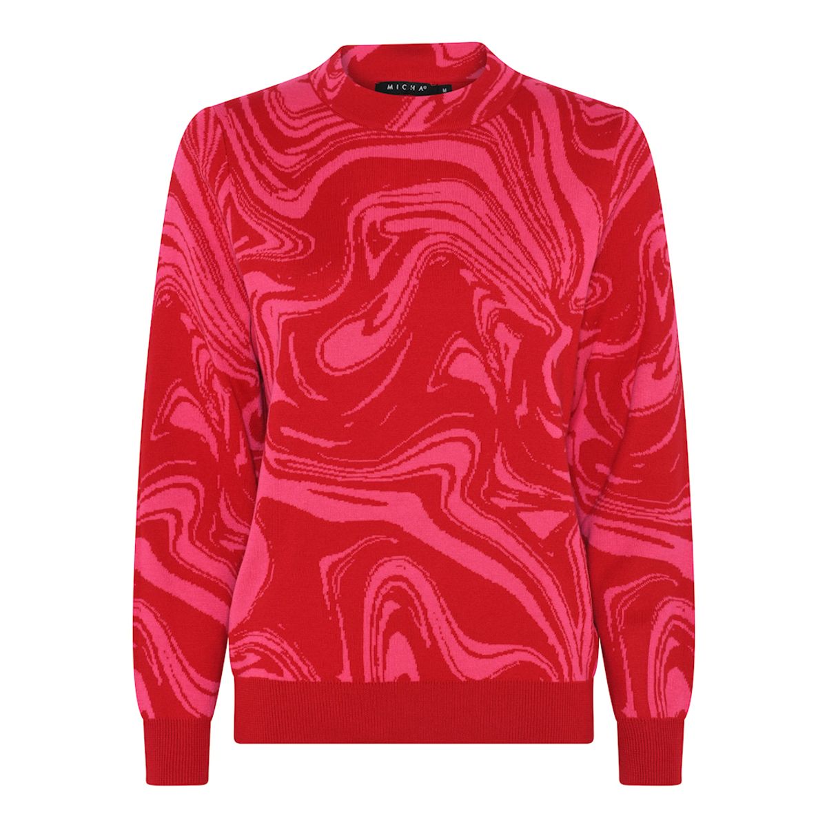 Abstract Wavy Knit