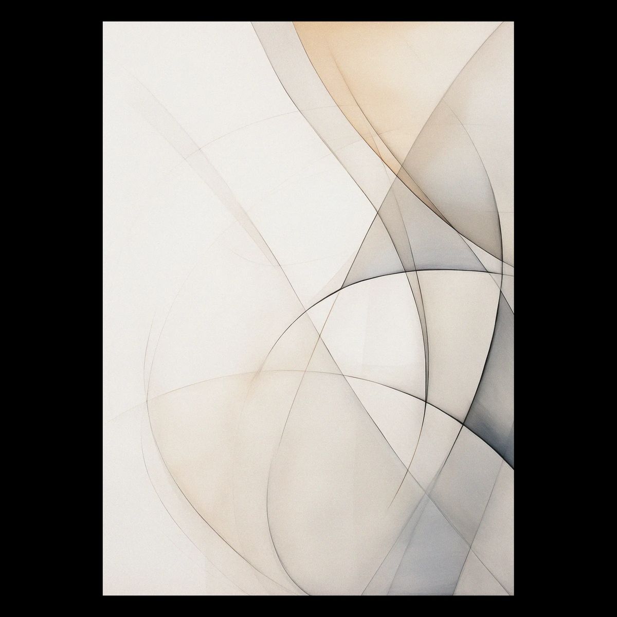 Abstractions Of Lightness No. 6 Plakat 30x42 cm (A3) / Egetræ