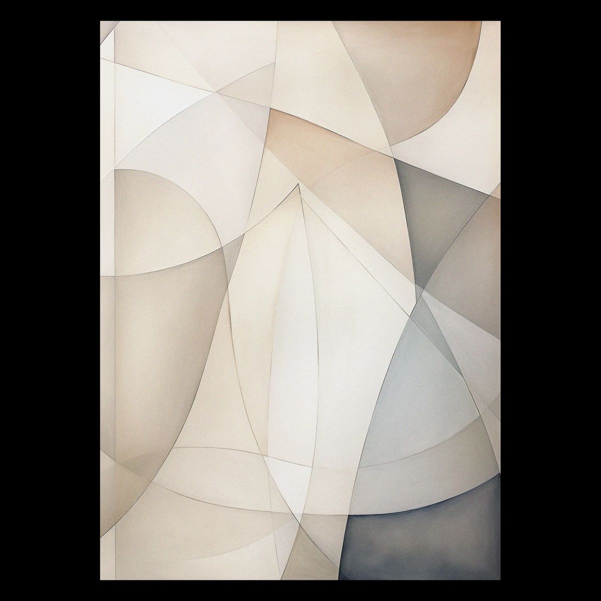 Abstractions Of Lightness No. 7 Plakat 21x30 cm (A4) / Ingen ramme