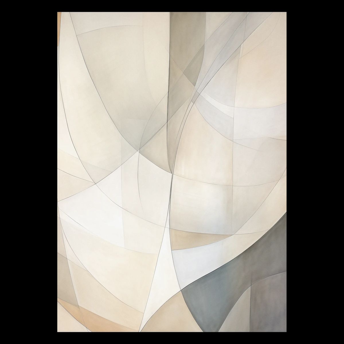 Abstractions Of Lightness No. 8 Plakat 30x42 cm (A3) / Egetræ