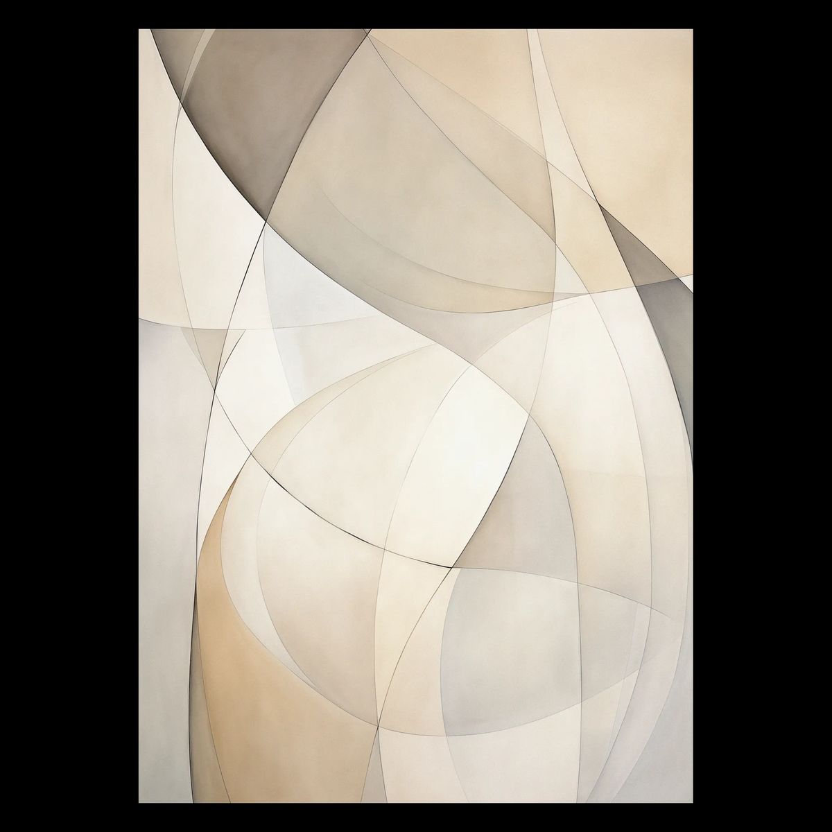 Abstractions Of Lightness No. 9 Plakat 50x70 cm (B2) / Egetræ