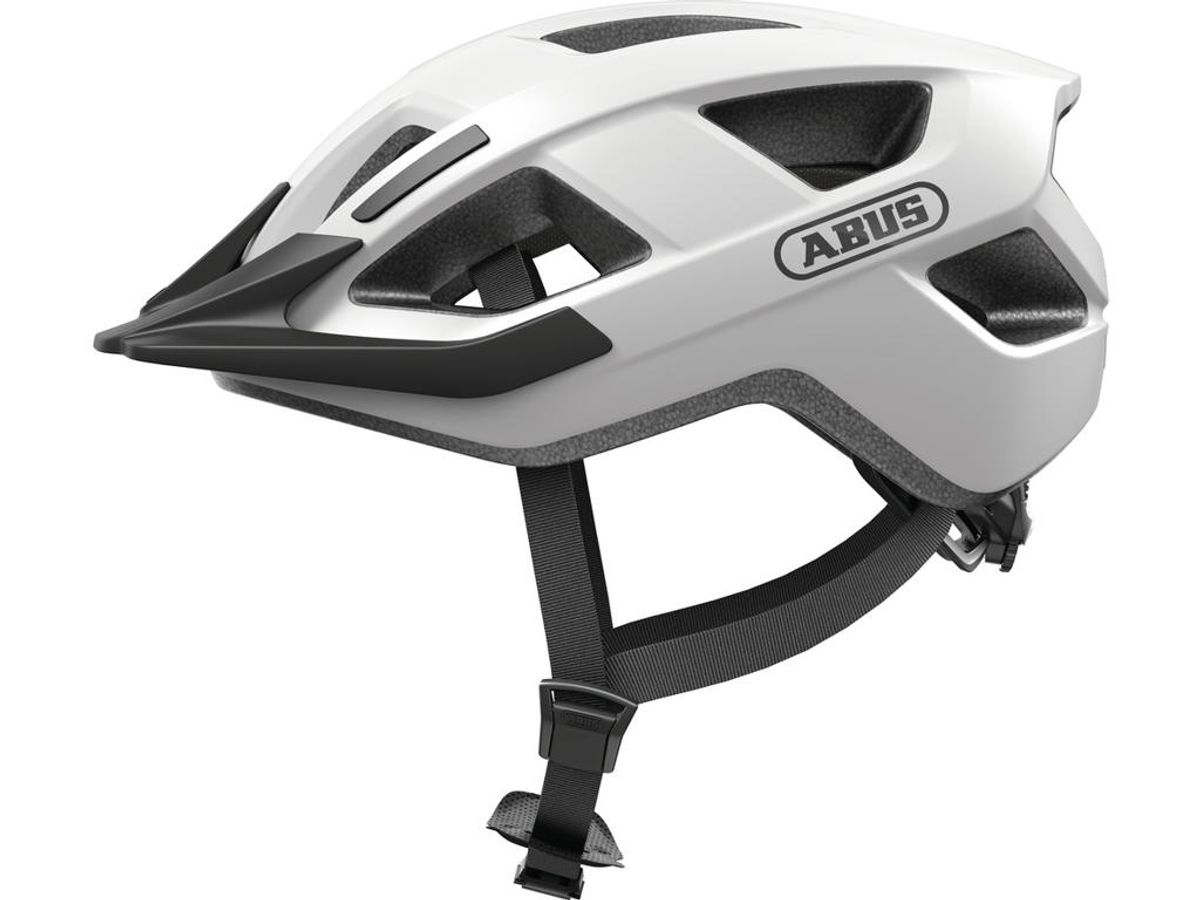 Abus Aduro 3.0 - Cykelhjelm - Str. 51-55 cm - Polar white