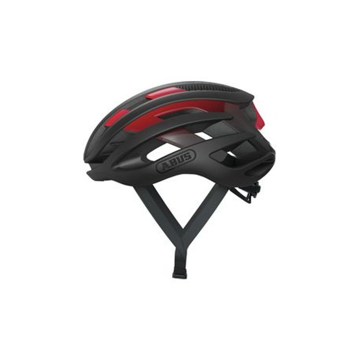 Abus airbreaker blackred cykelhjelm