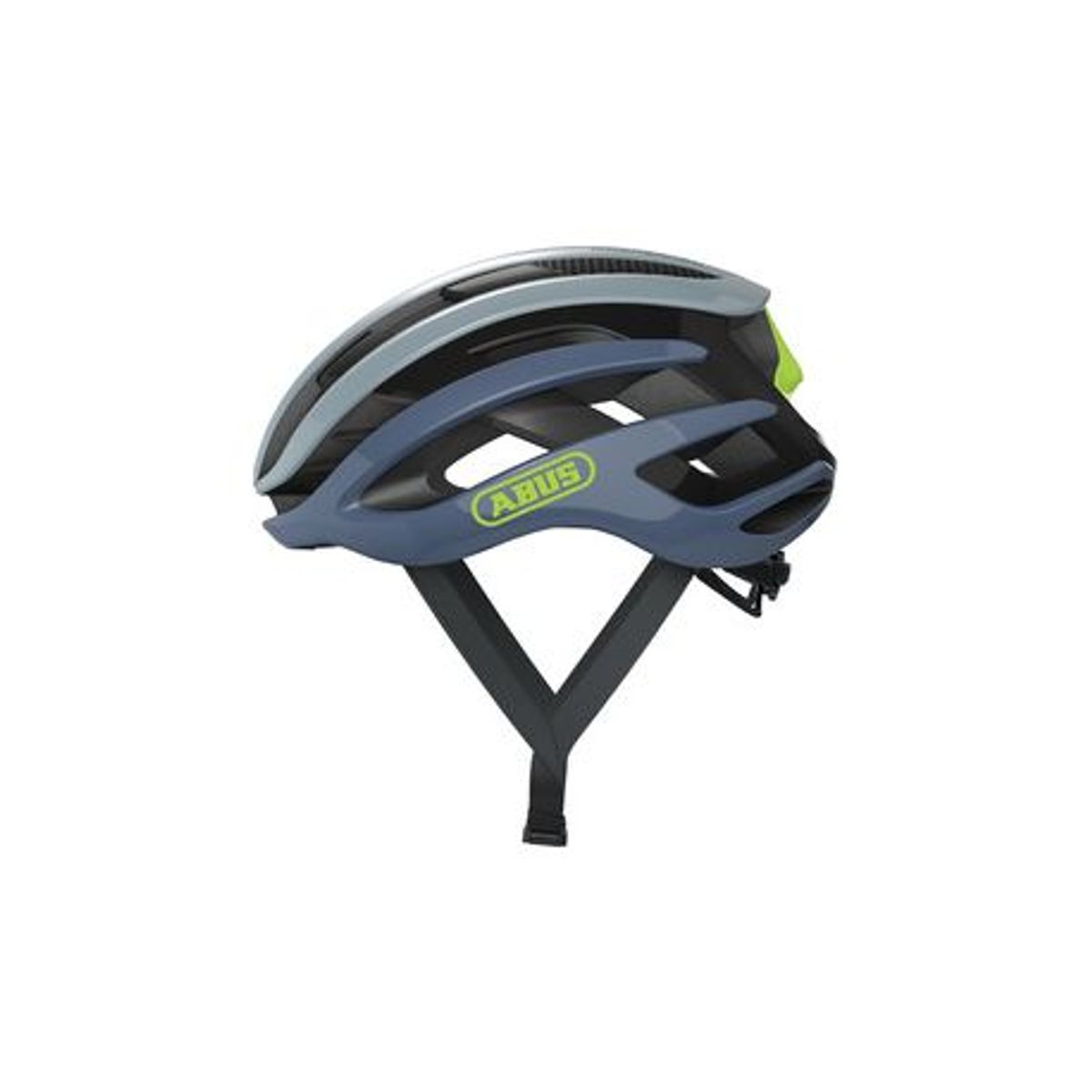 Abus airbreaker light grey cykelhjelm