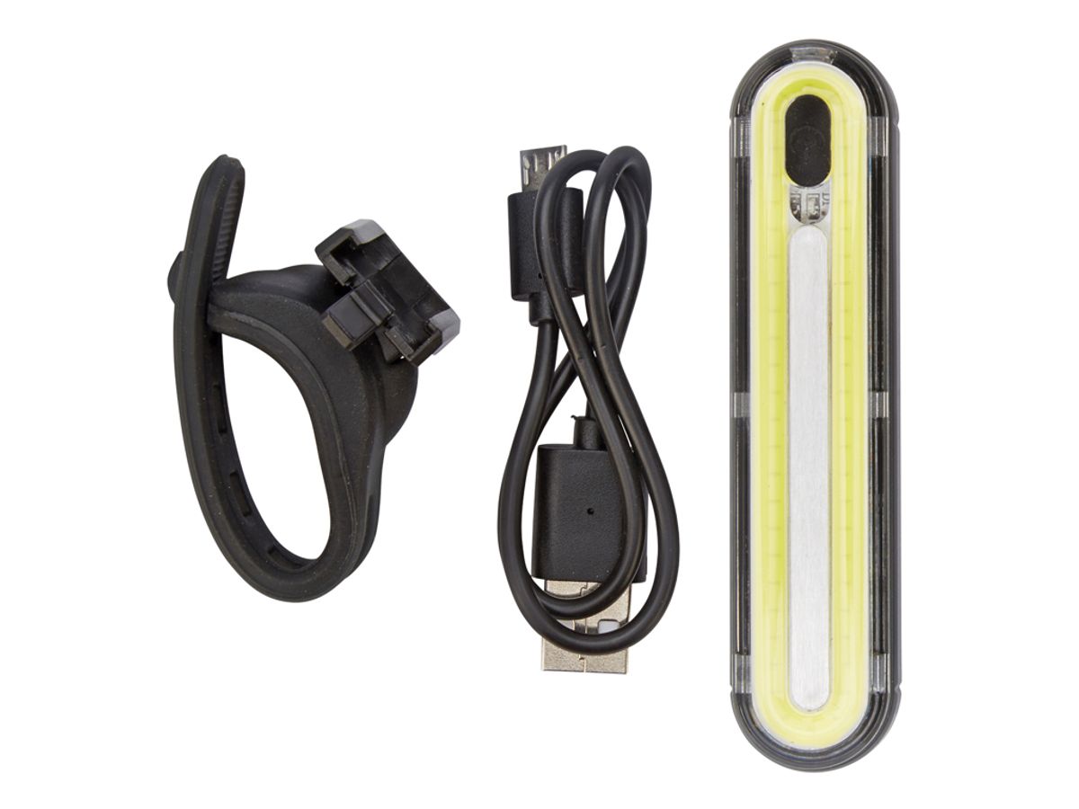 Abus Gemini forlygte - 240 Lumen - Opladelig