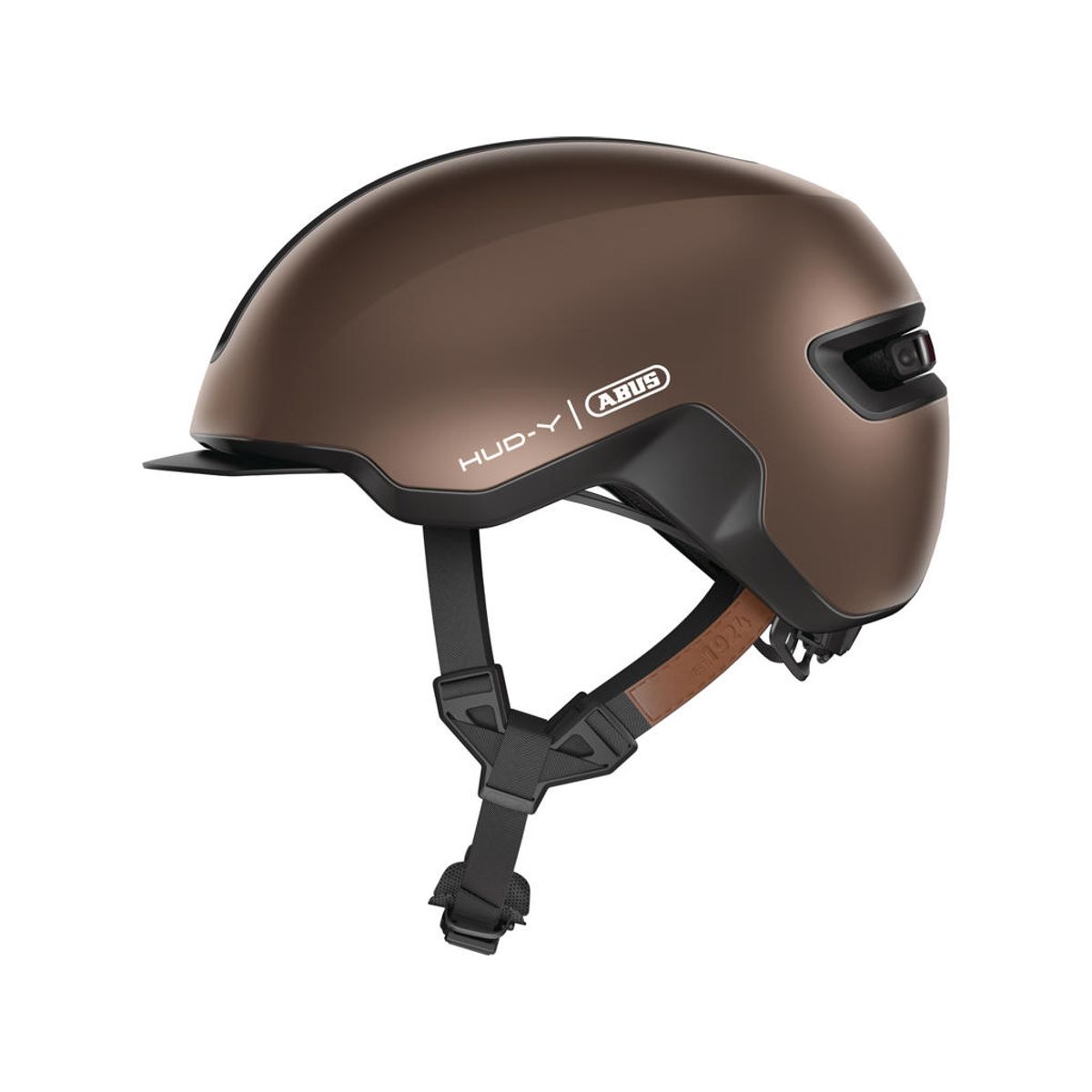 Abus Hud-Y - Cykelhjelm - Str. 51-55 cm - Metallic copper