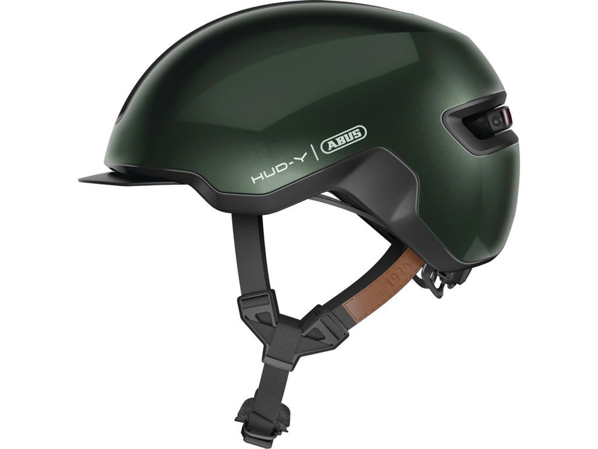 Abus Hud-Y - Cykelhjelm - Str. 51-55 cm - Moss green