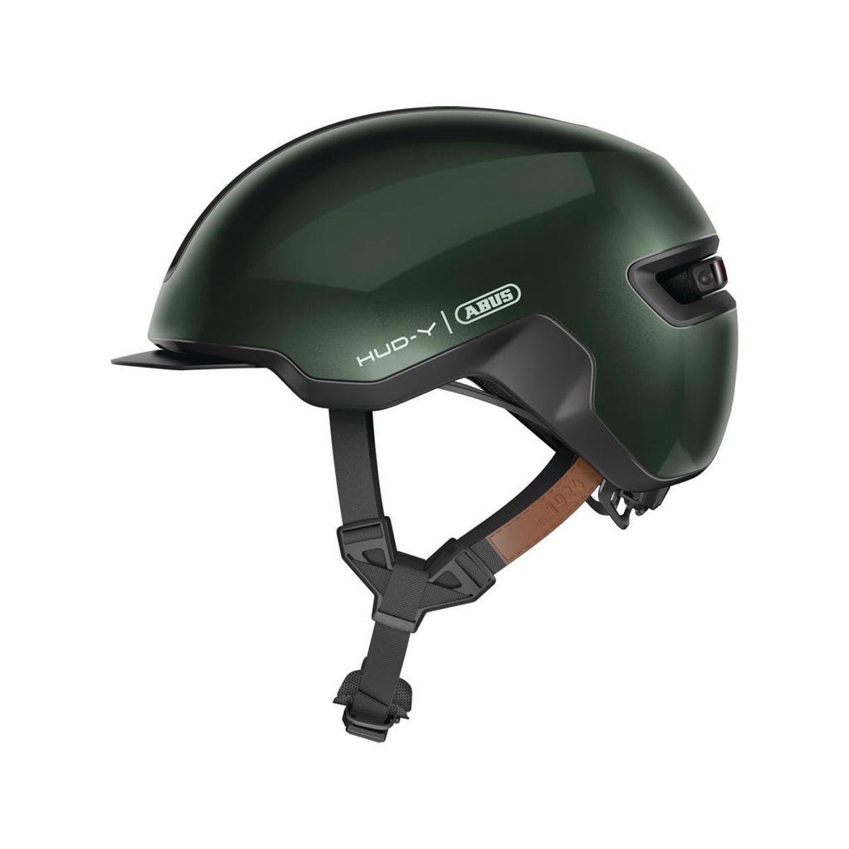 Abus Hud-Y - Cykelhjelm - Str. 54-58 cm - Moss green