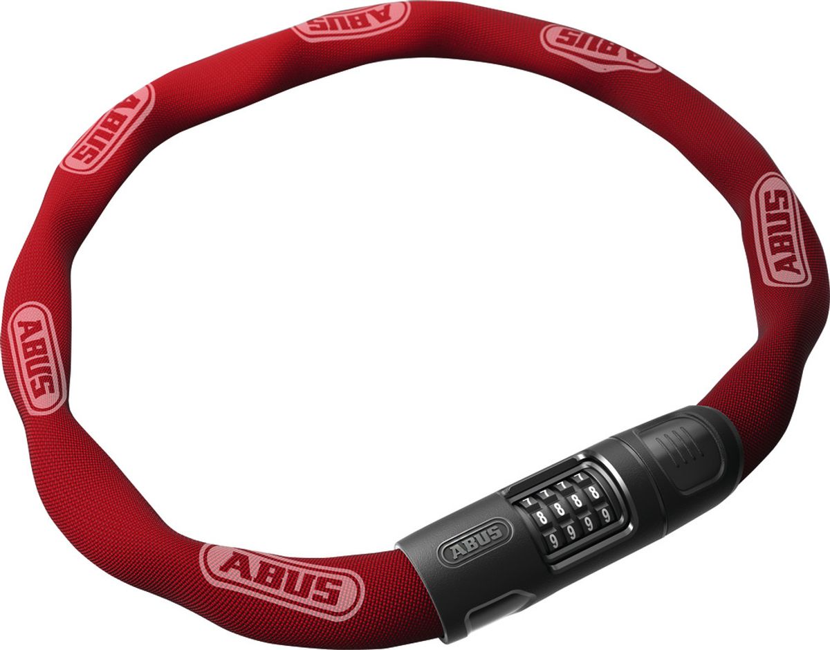 Abus Kædelås 8808 Combo - 85cm - Rød