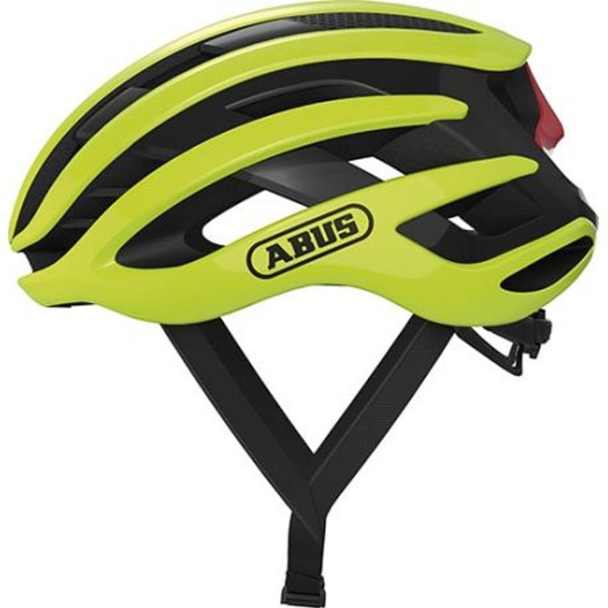 Abus Neon Yellow Airbreaker cykelhjelm