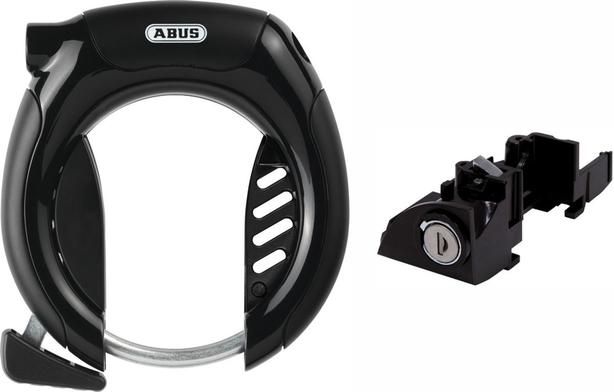 Abus Ringlås 5850 Shield+Bosch batterilås RT - Sort