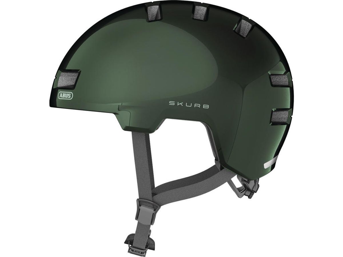 Abus Skurb - Cykelhjelm - Str. 52-56 cm - Moss green