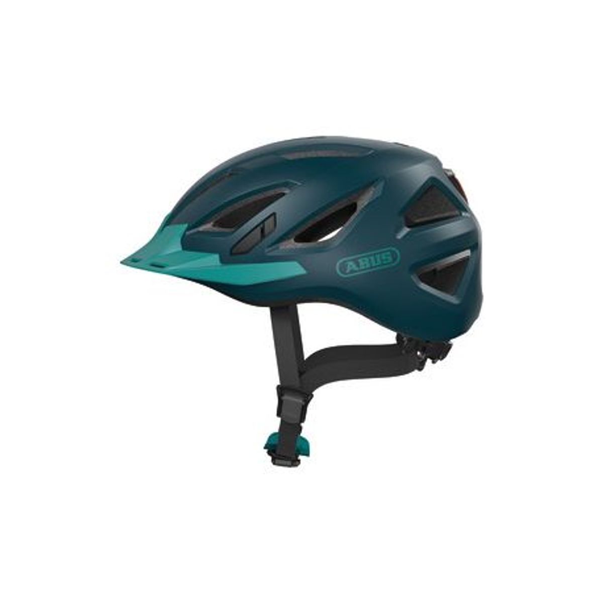 Abus Urban-I 3.0 core green - cykelhjelm m. LED-baglygte