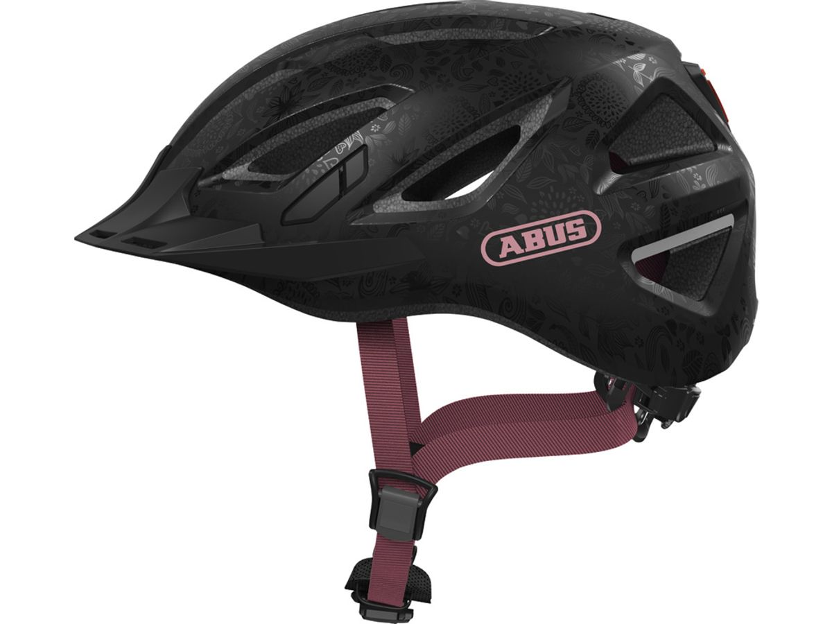 Abus Urban-I 3.0 - Cykelhjelm - Flower art - Str. S