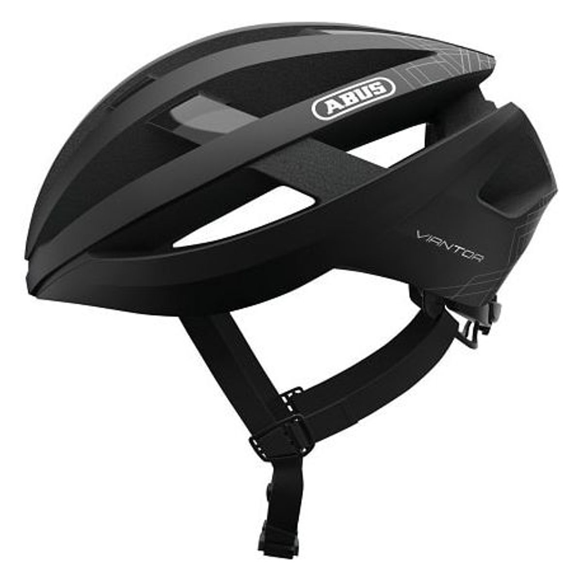 Abus Viantor Velvet Black cykelhjelm