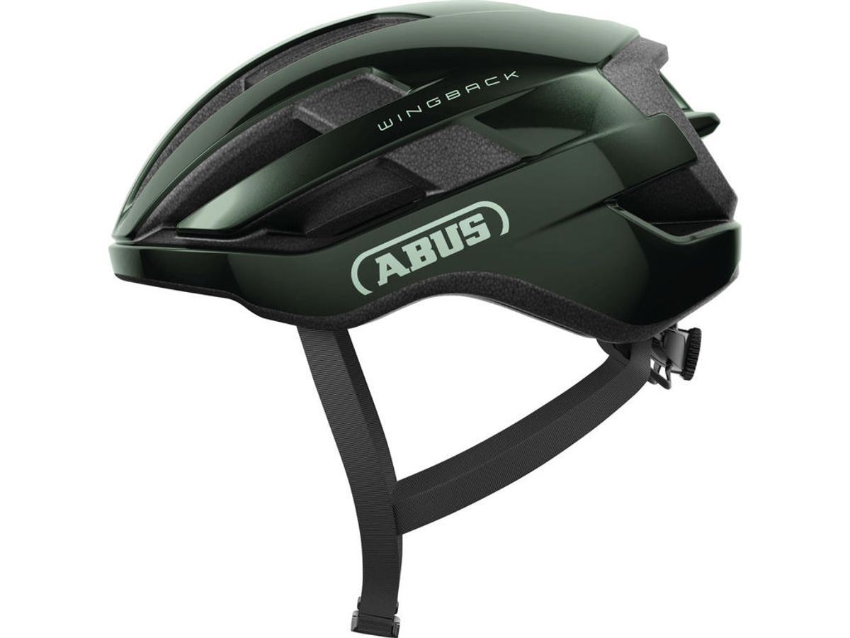 Abus WingBack - Cykelhjelm - Str. 54-58 cm - Moss green