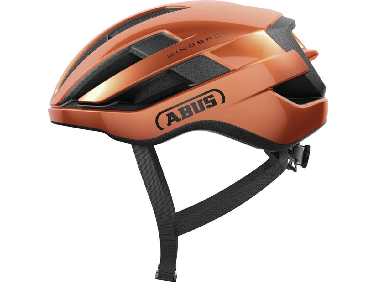 Abus WingBack - Cykelhjelm - Str. 57-61 cm - Goldfish orange