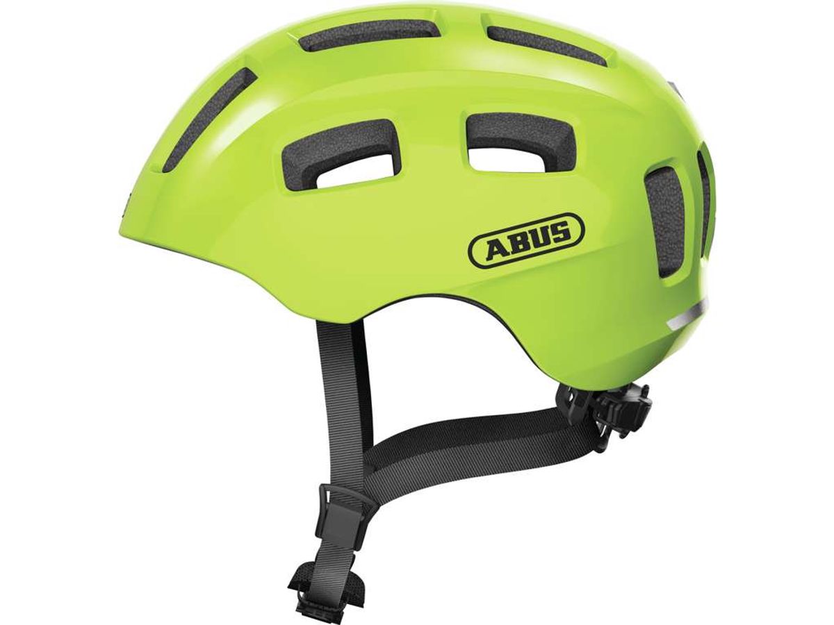 Abus Youn-I 2.0 - Cykelhjelm - Signal Yellow - Str. 48-54 cm