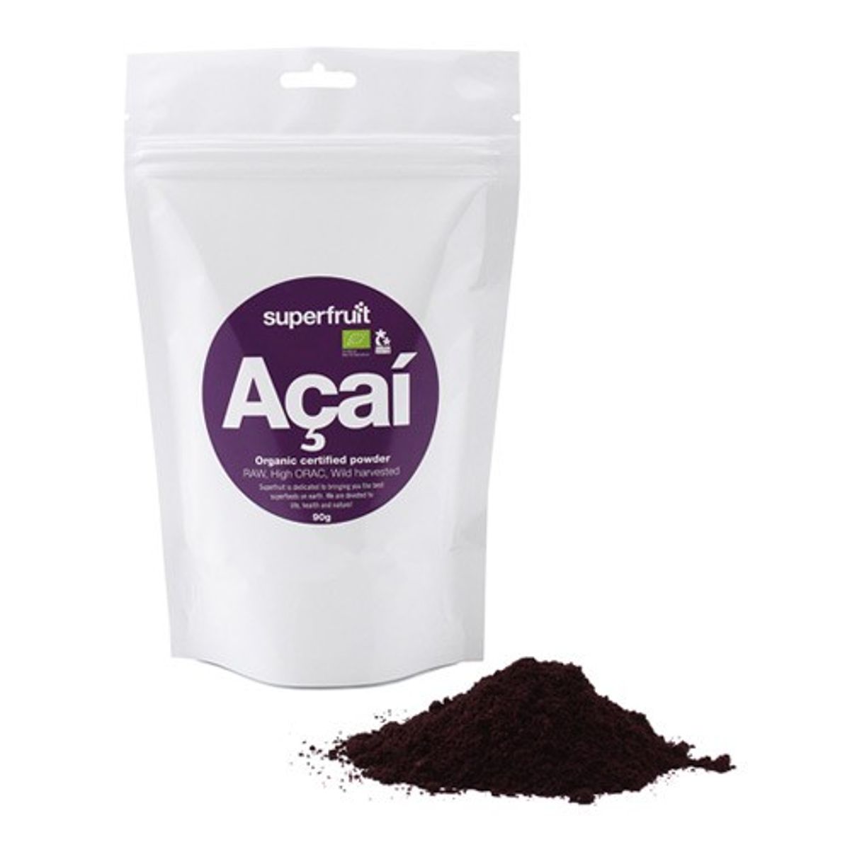 Acai pulver - 90 gr - Superfruit