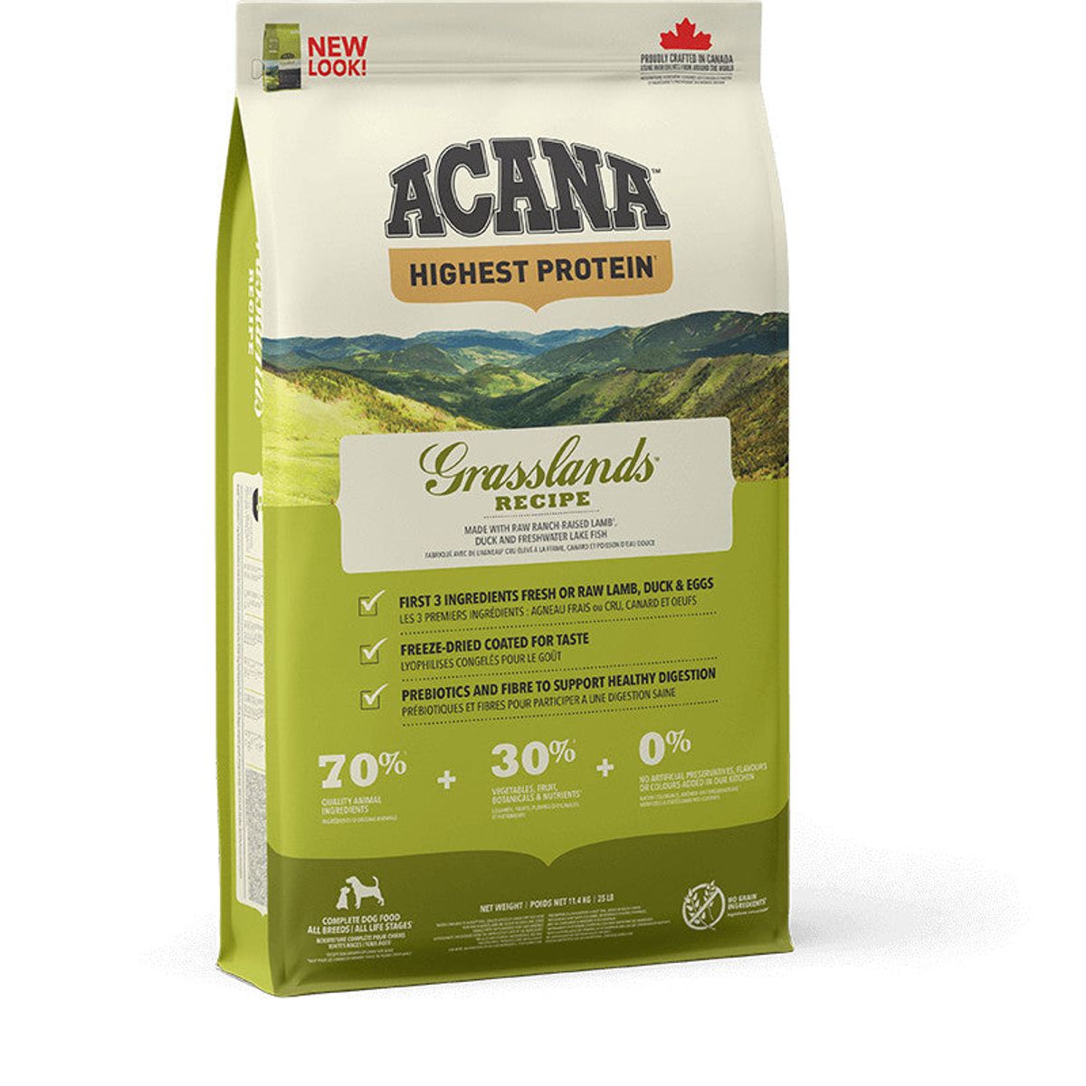 Acana - Acana Grasslands Highest Protein 11,4Kg - Hundefoder - Alt til Hunden