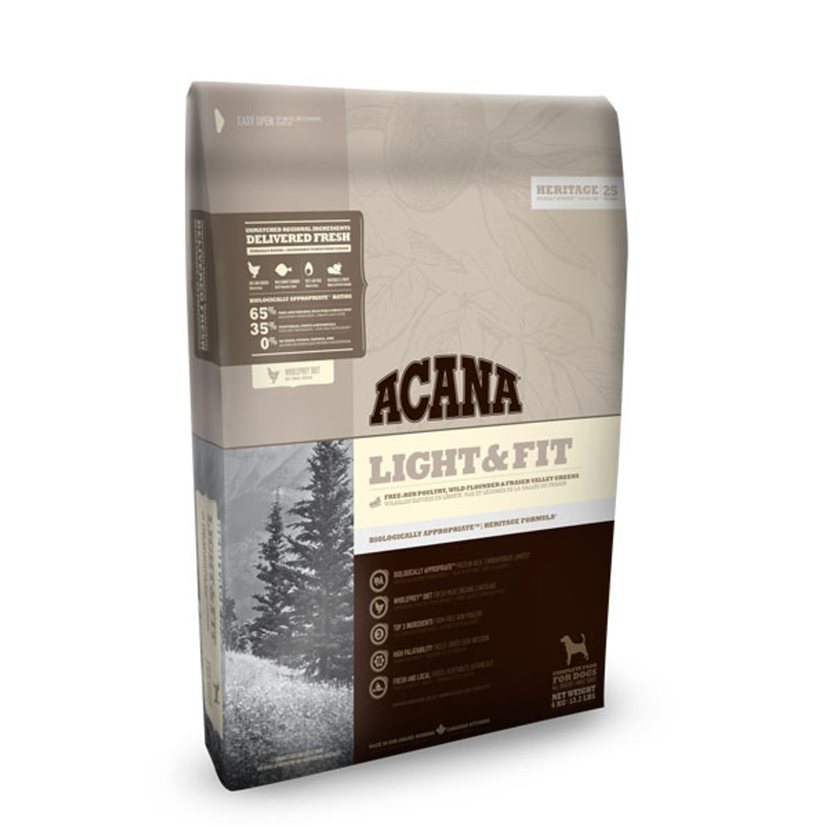 ACANA hundefoder LIGHT & FIT 2 kg