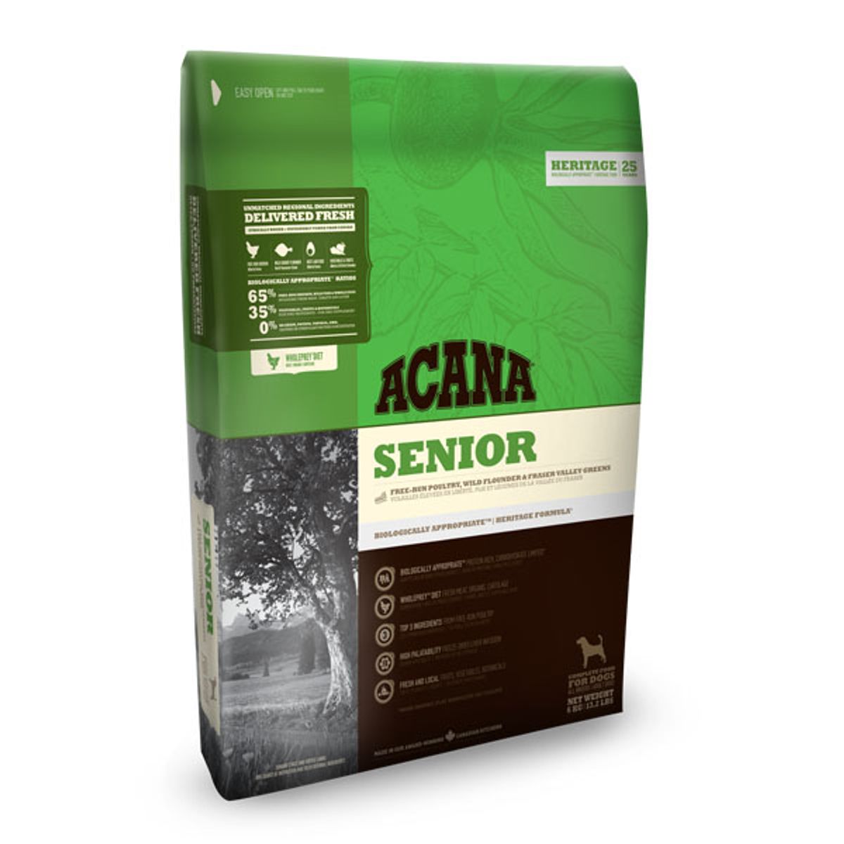 ACANA hundefoder Senior 11,4 kg