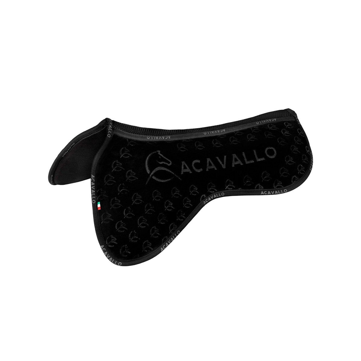 Acavallo Sadelpad m. Memory Foam & Silikone Grip - Sort