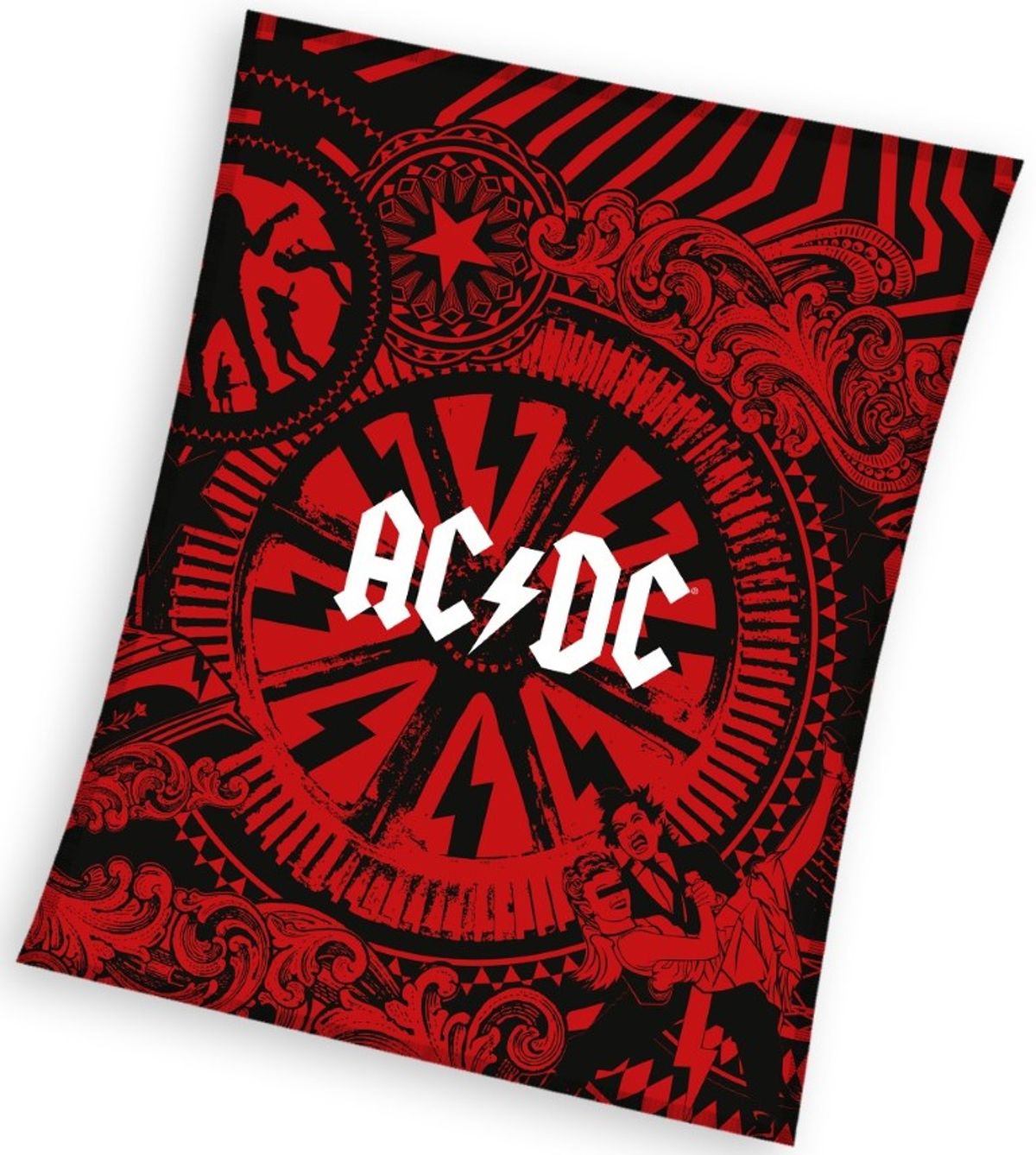 ACDC Coral Fleece tæppe - 150 x 200 cm