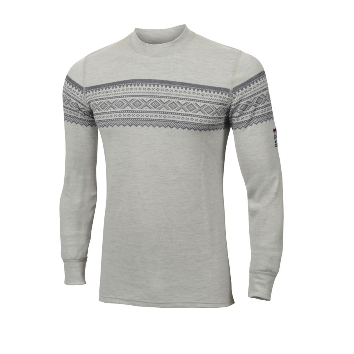 Aclima DesignWool Marius Crew Neck Man - Gråfjell - S