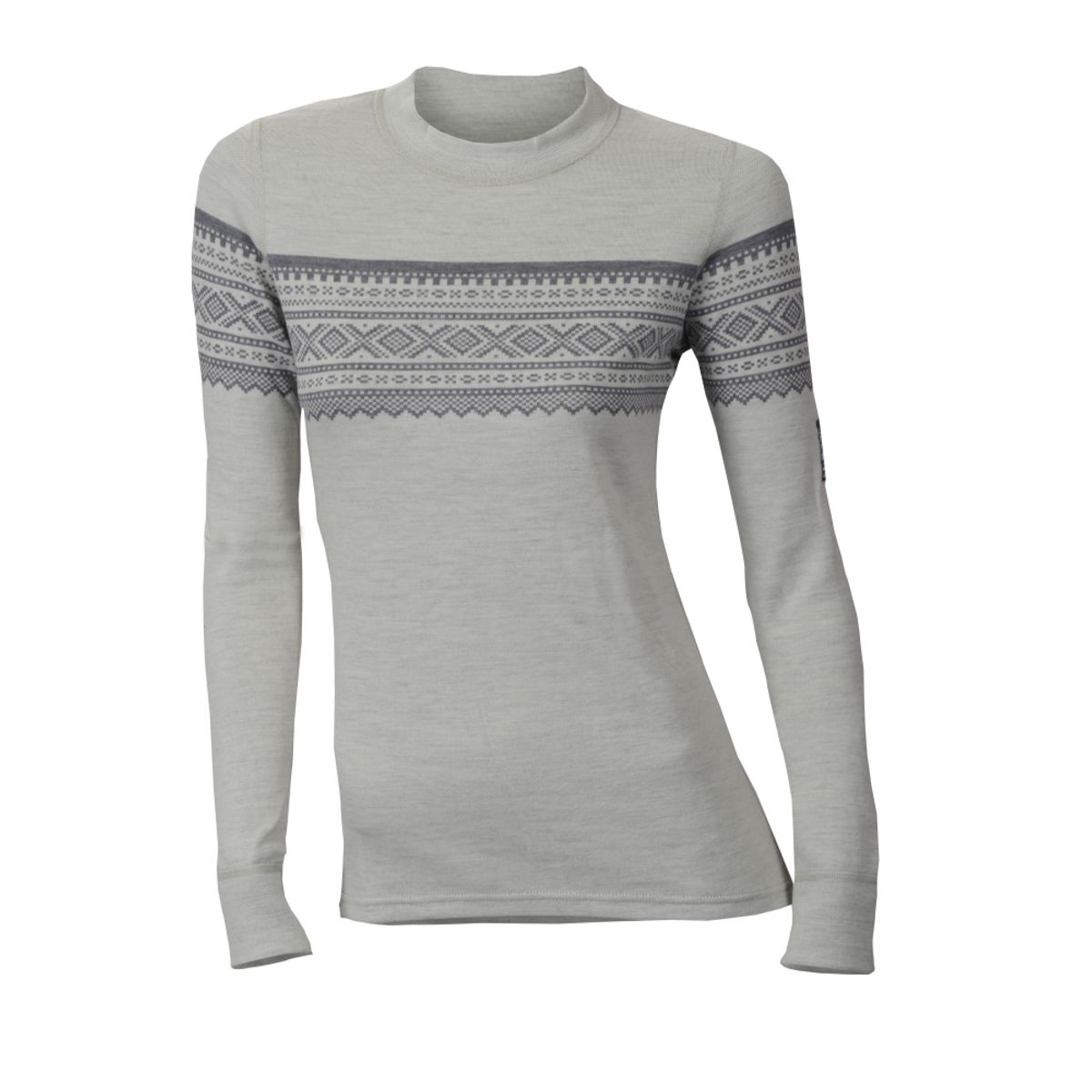 Aclima DesignWool Marius Crew Neck Woman - Gråfjell - XXXL