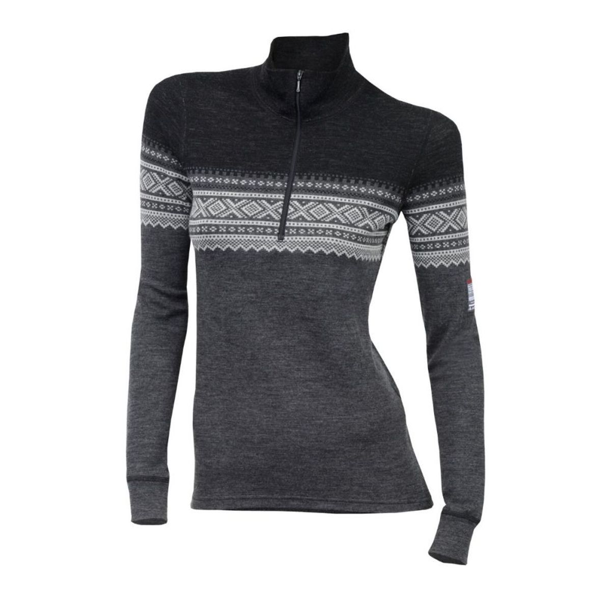 Aclima DesignWool Marius Mock Neck Woman - Norefjell - M/L