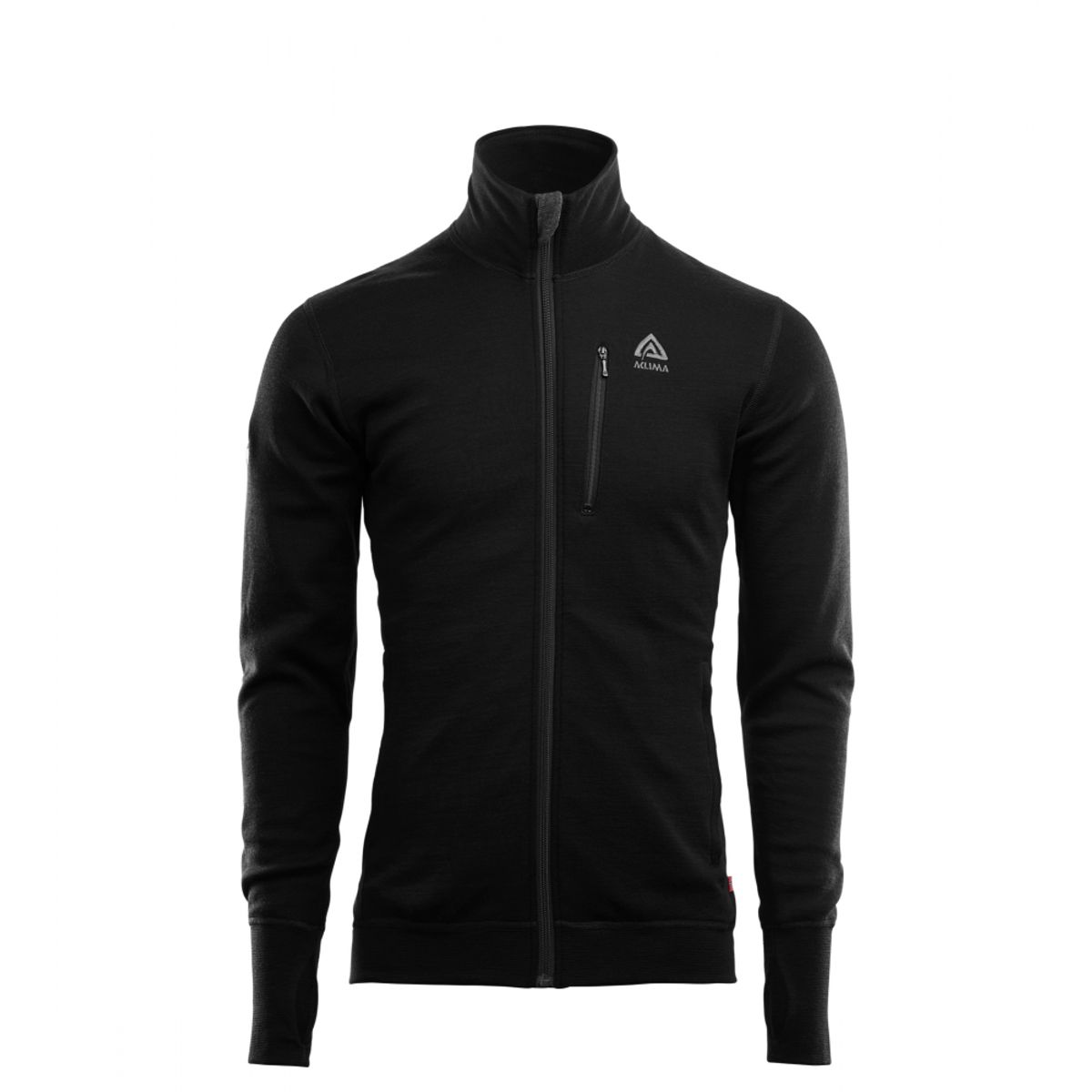 Aclima DoubleWool Jacket Man - Jet Black / Marengo inside - XS