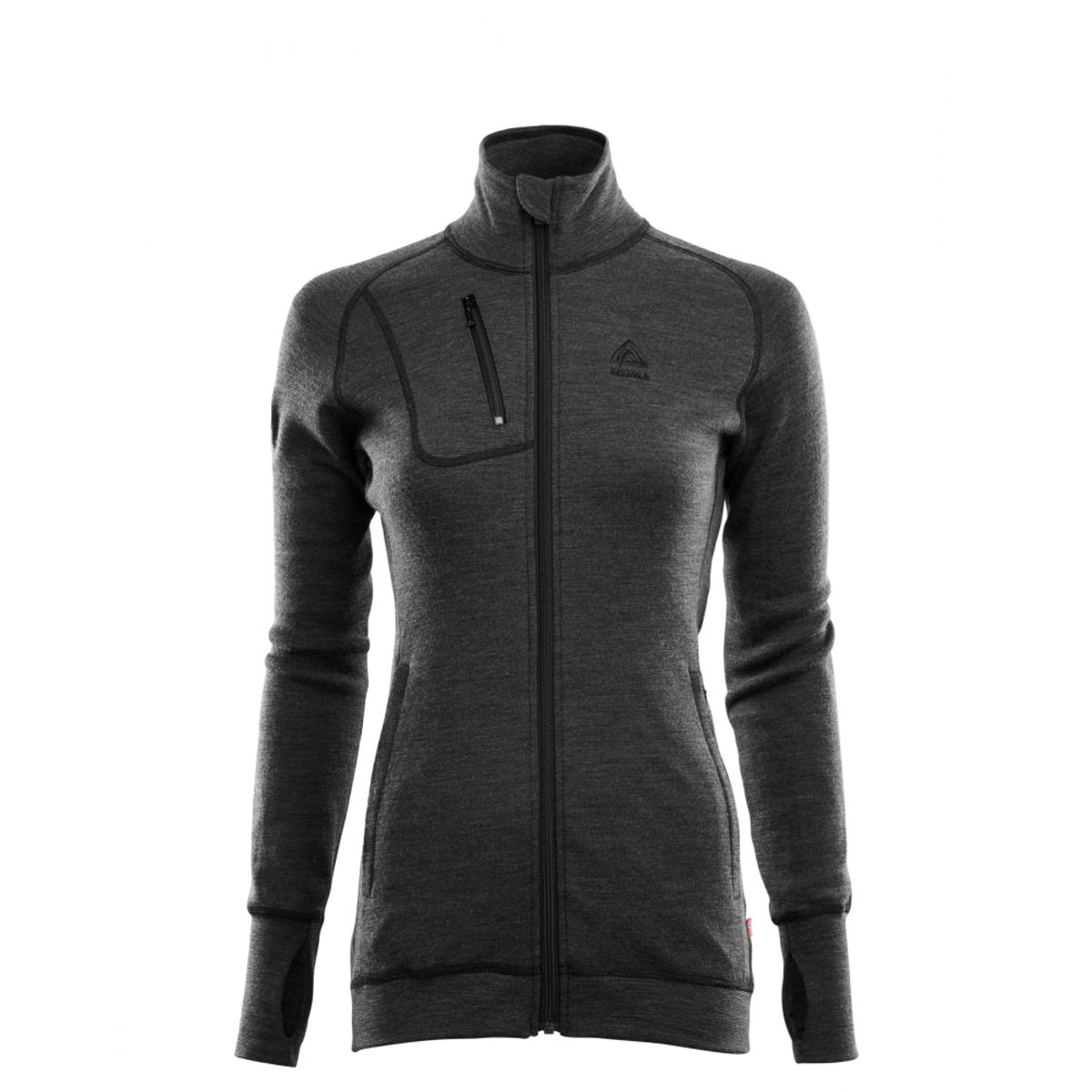 Aclima DoubleWool Jacket Woman - Marengo / Jet Black - M