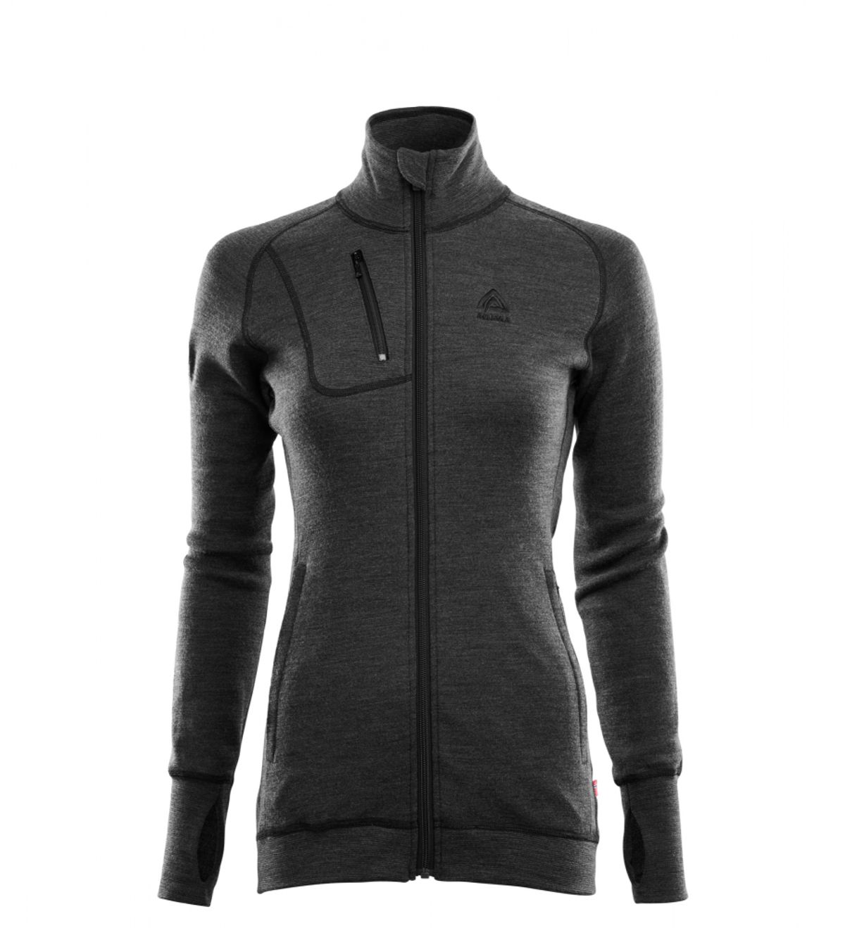 Aclima DoubleWool Jacket Woman - Marengo / Jet Black - XXS