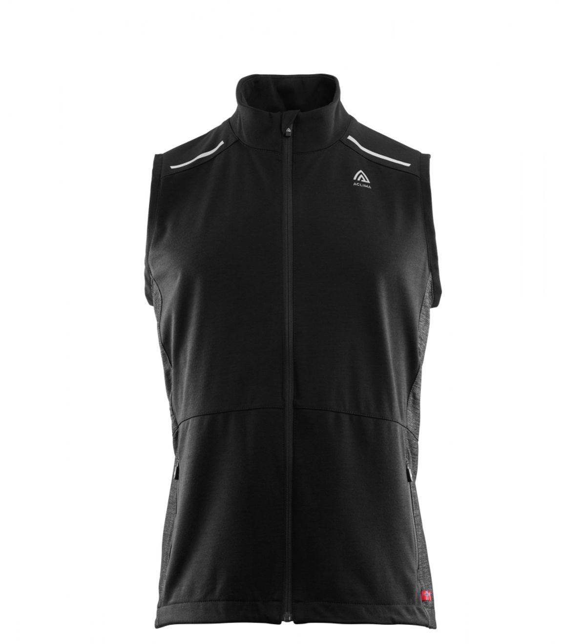 Aclima FlexWool Sports Vest Man - Jet Black - XS